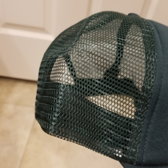 Budweiser genuine green printed trucker hat cap mesh snap back - Picture 9 of 9